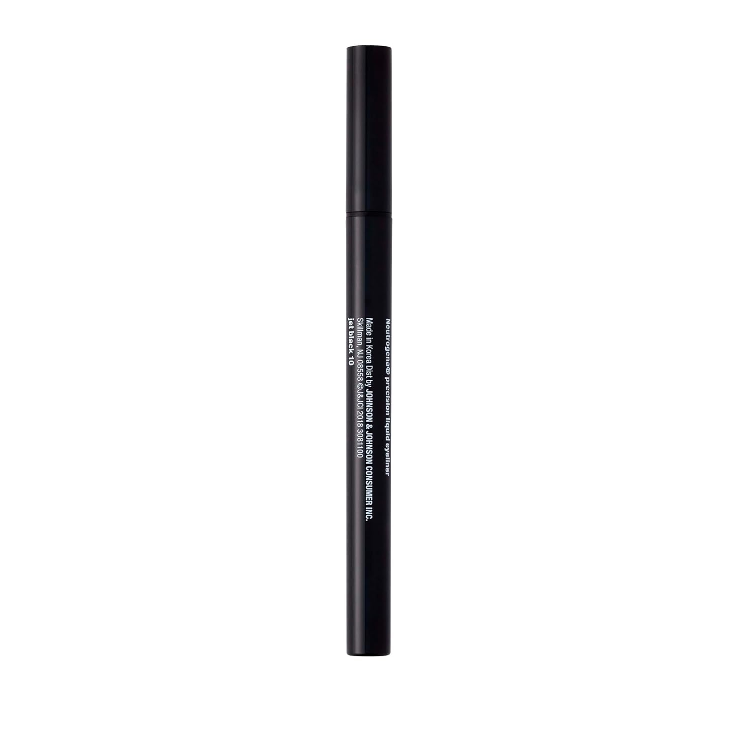 image:imageNeutrogena Precision Liquid Eyeliner with Honey amp Coconut Hypoallergenic Smudge amp WaterResistant Liquid Eyeliner Makeup for Sensitive Eyes Precise Application Jet Black 0013 fl oz001 ounce Pack of 1