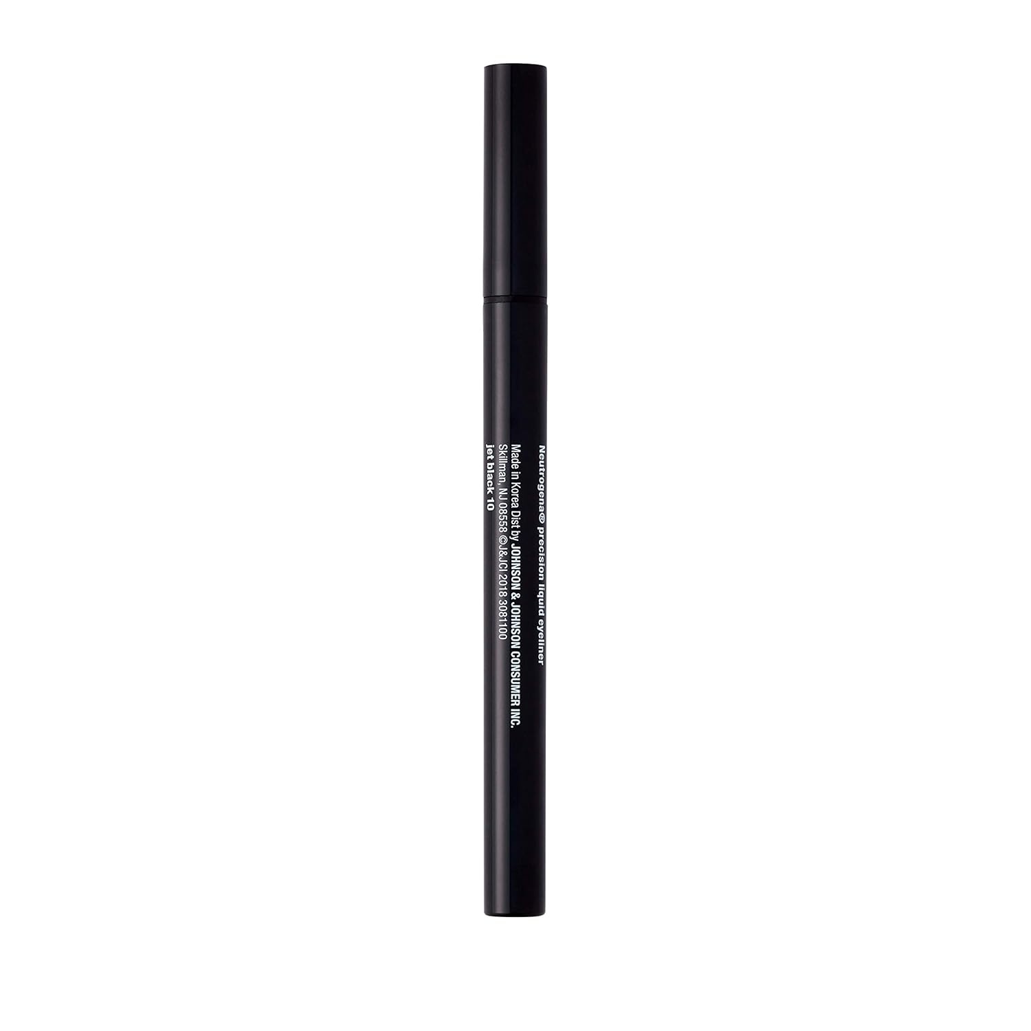 image:imageNeutrogena Precision Liquid Eyeliner with Honey amp Coconut Hypoallergenic Smudge amp WaterResistant Liquid Eyeliner Makeup for Sensitive Eyes Precise Application Jet Black 0013 fl oz0013 fl oz Pack of 2