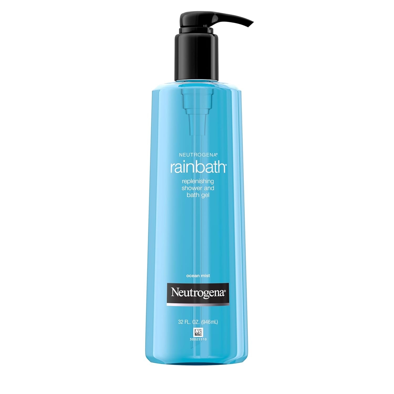 image:imageNeutrogena Rainbath Replenishing Shower and Bath Gel Refreshing Body Wash with Moisturizing Formula for Soft Skin Ocean Mist Scent 32 fl oz 946 mL Pump Bottle32 Fl Oz Pack of 2