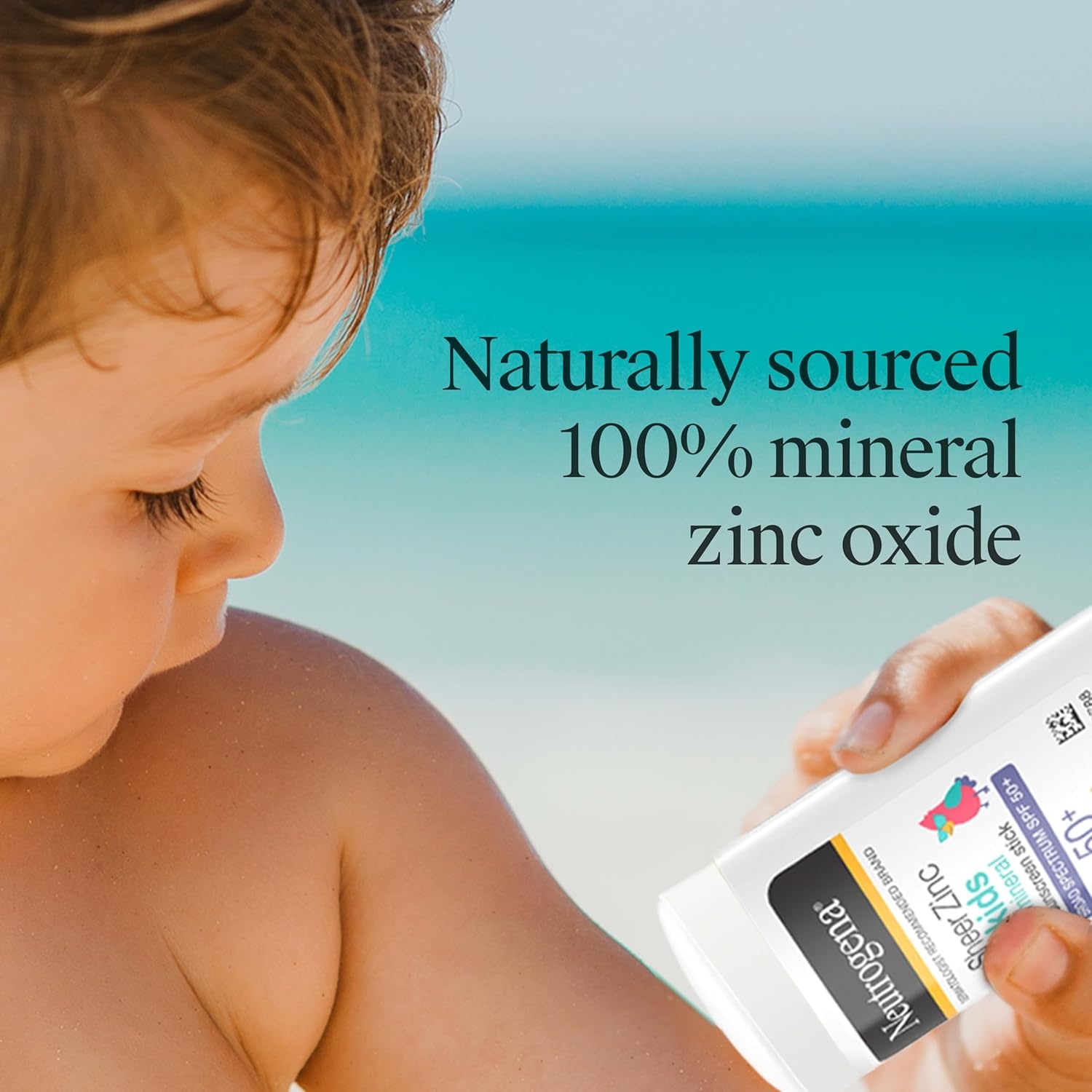 image:imageNeutrogena Sheer Zinc Oxide Kids Mineral Sunscreen Stick SPF 50 Plus UVAUVB Broad Spectrum Protection WaterResistant Sunscreen Stick Gentle on Sensitive Skin Dermatologist Recommended 15 ozNEUTROGENA SHEER ZINC