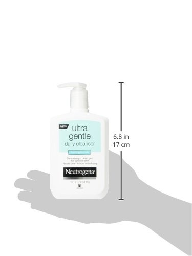 image:imageNeutrogena Ultra Gentle Foaming Facial Cleanser Daily Face Wash for Sensitive Skin Gently Removes Dirt Oil amp Makeup Without OverDrying FragranceFree 12 fl oz12 Fl Oz Pack of 2