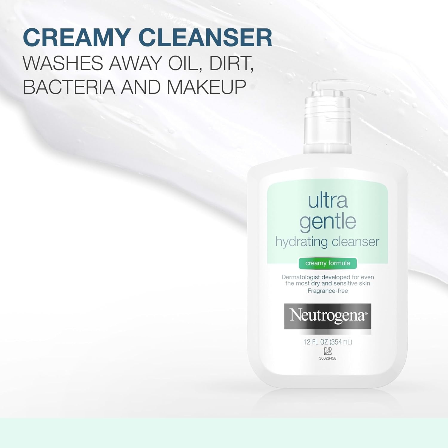 image:imageNeutrogena Ultra Gentle Hydrating Facial Cleanser NonFoaming Face Wash for Sensitive Skin Gently Cleanses Face Without Over Drying Oil Soap amp FragranceFree 12 fl ozHydrating Cleanser