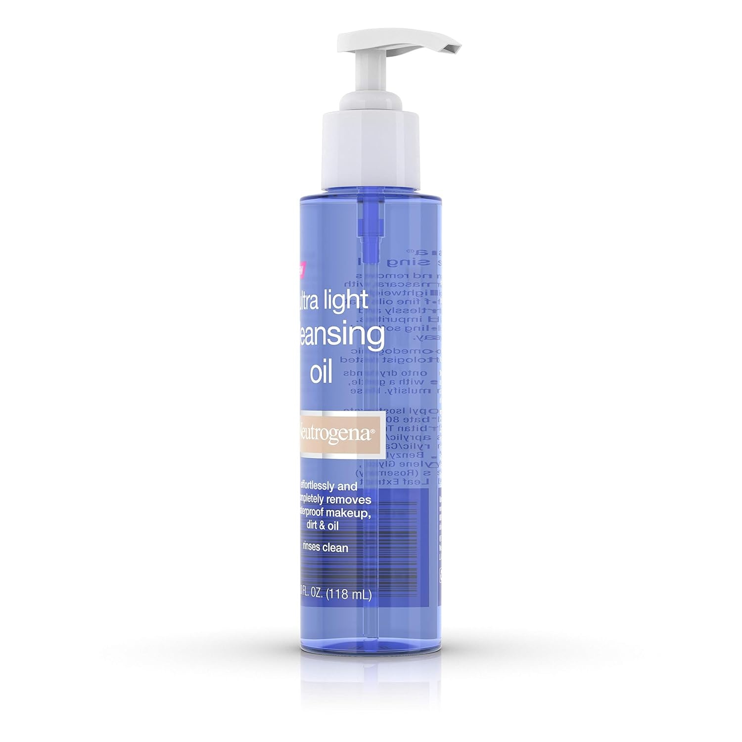 image:imageNeutrogena Ultra Light Facial Cleansing Oil amp Makeup Remover NonComedogenic Face Cleanser to Remove Dirt Oil Makeup amp Waterproof Mascara 4 fl oz4 Fl Oz Pack of 2