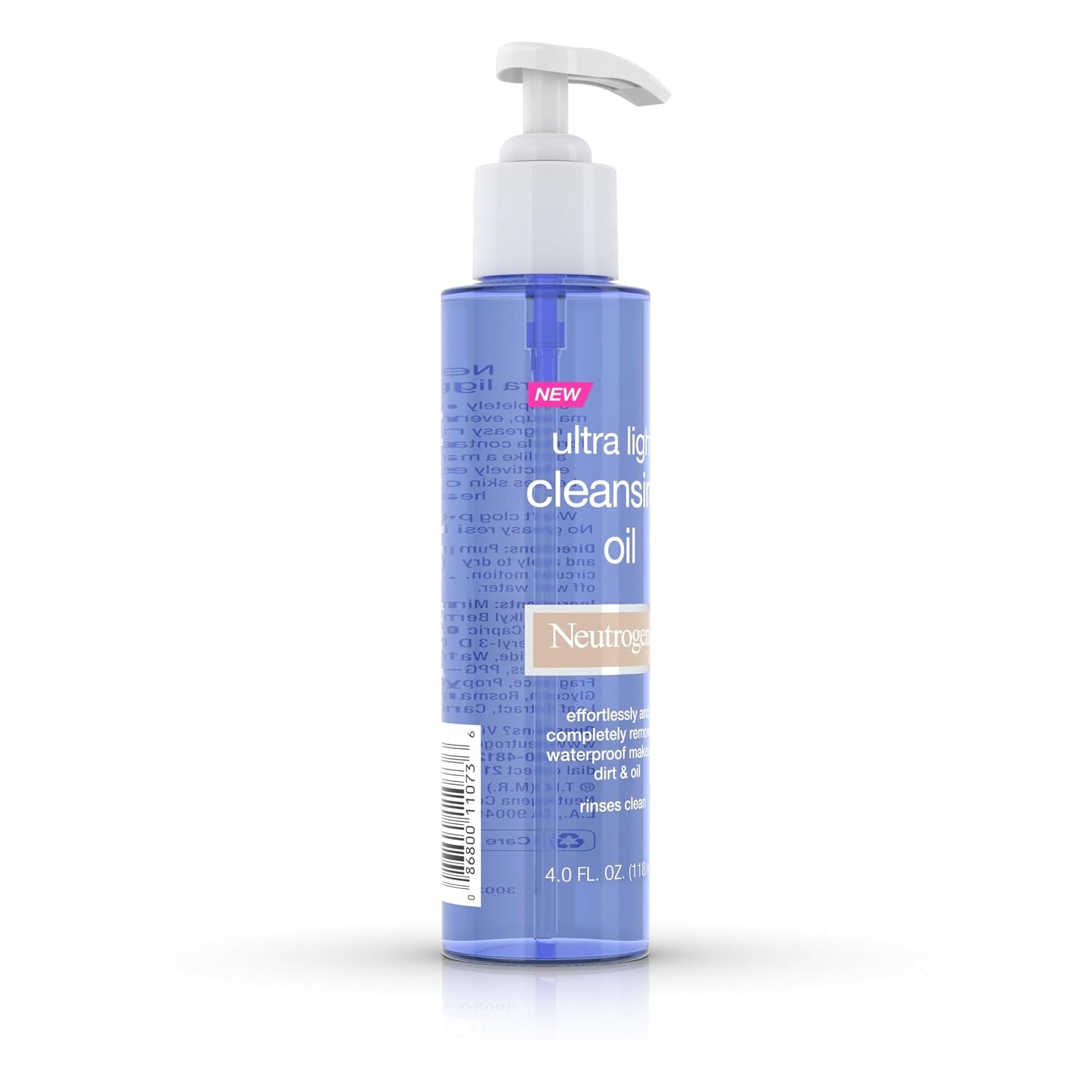 image:imageNeutrogena Ultra Light Facial Cleansing Oil amp Makeup Remover NonComedogenic Face Cleanser to Remove Dirt Oil Makeup amp Waterproof Mascara 4 fl oz4 Fl Oz Pack of 2