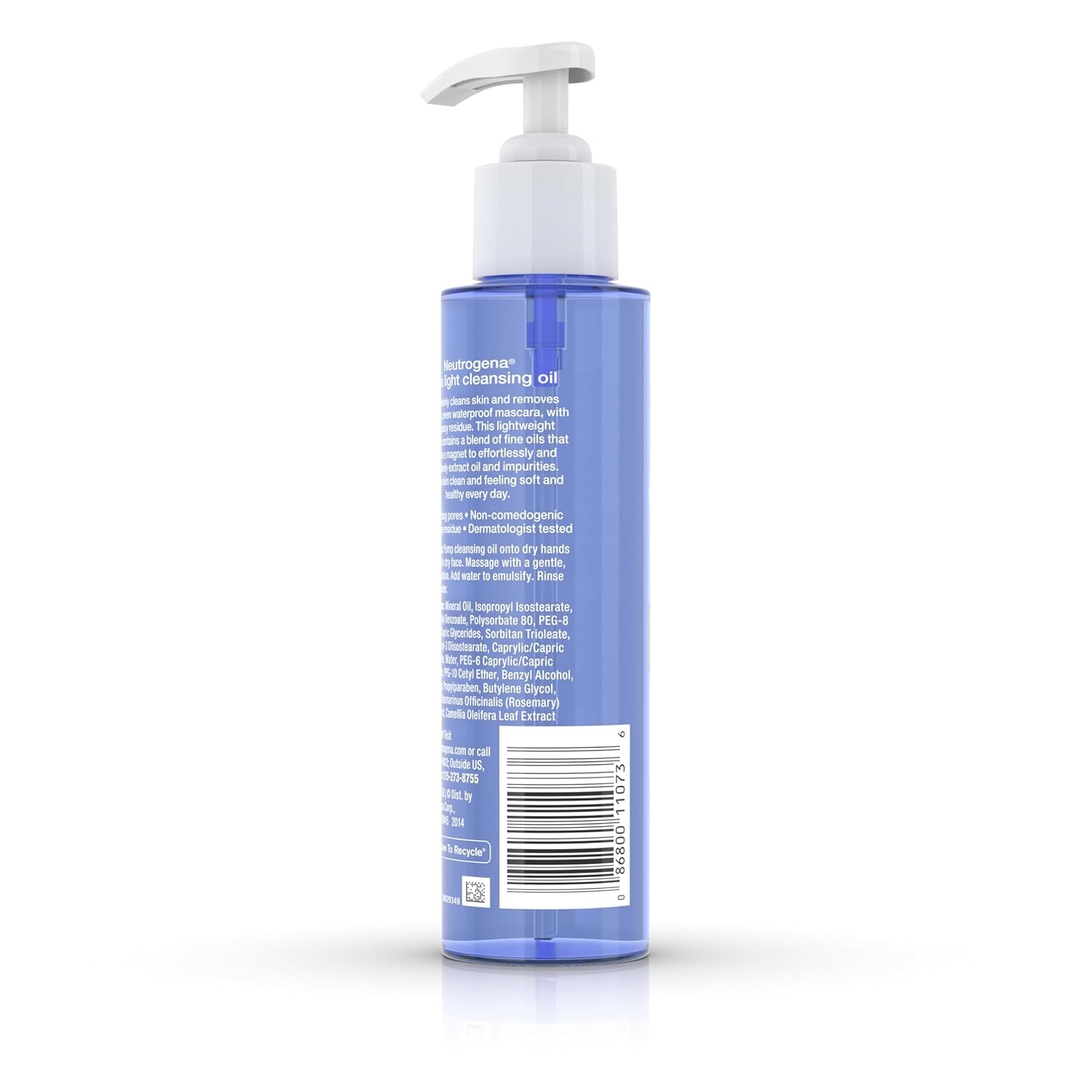 image:imageNeutrogena Ultra Light Facial Cleansing Oil amp Makeup Remover NonComedogenic Face Cleanser to Remove Dirt Oil Makeup amp Waterproof Mascara 4 fl oz4 Fl Oz Pack of 2