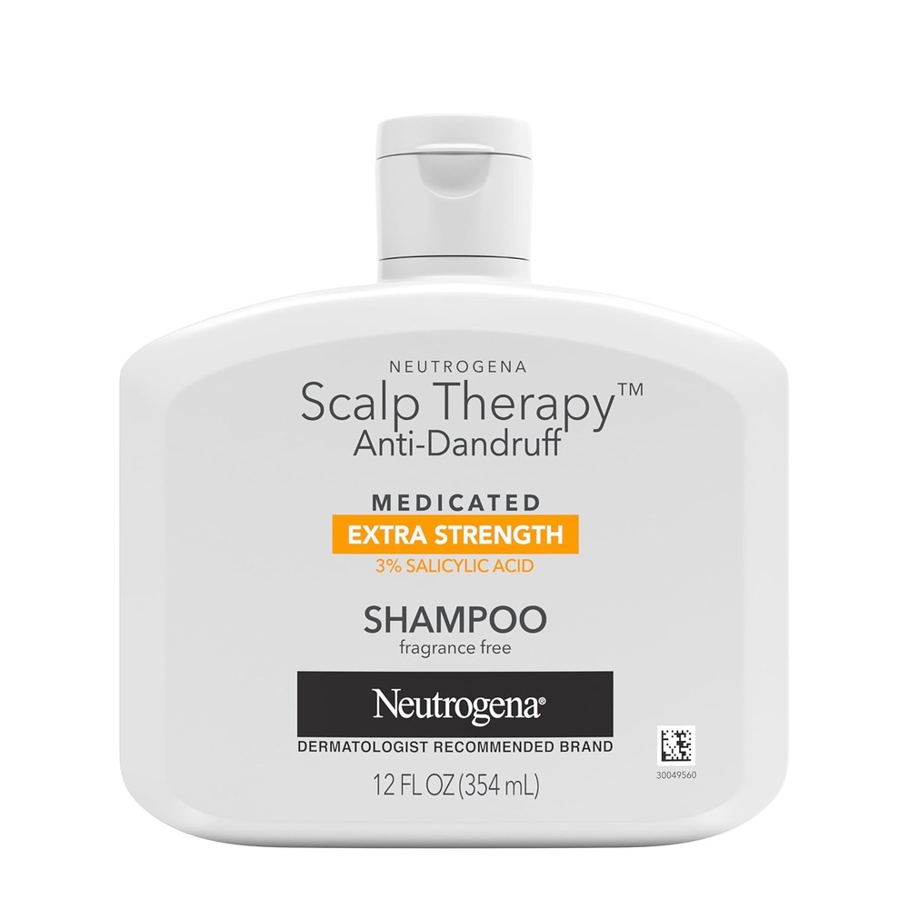 image:imageNeutrogena Scalp Therapy AntiDandruff Extra Strength Medicated Shampoo with 3 Salicylic Acid Helps Prevent Fight amp Control the Recurrence of Dandruff Fragrance Free 12 fl oz