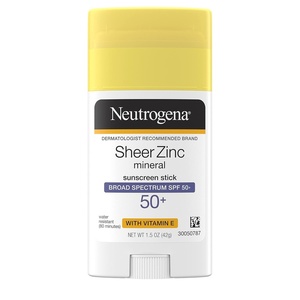 image:imageNeutrogena Mineral Sunscreen Sheer Zinc Oxide DryTouch Lotion Broad Spectrum Sunblock SPF 50 Water Resistant Sunscreen For Sensitive Skin 3 fl oz 3 Pack15 Ounce Pack of 1