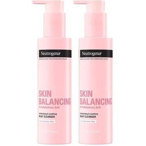 image:imageNeutrogena Skin Balancing Milky Cleanser with 2 Polyhydroxy Acid PHA Soothing amp Moisturizing Face Wash for Dry amp Sensitive Skin ParabenFree SoapFree SulfateFree 63 oz63 Fl Oz Pack of 2