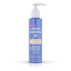 image:imageNeutrogena Ultra Light Facial Cleansing Oil amp Makeup Remover NonComedogenic Face Cleanser to Remove Dirt Oil Makeup amp Waterproof Mascara 4 fl oz4 Fl Oz Pack of 1